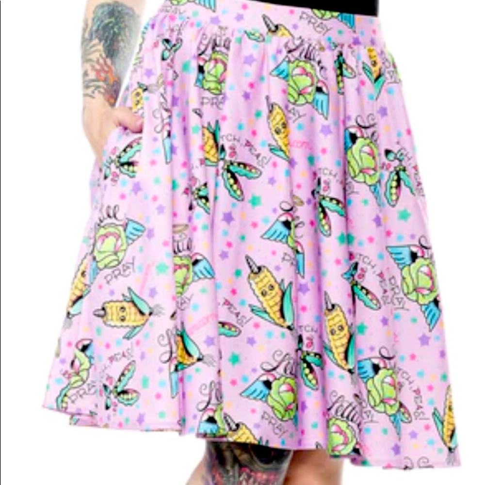 Sourpuss Puns Skirt